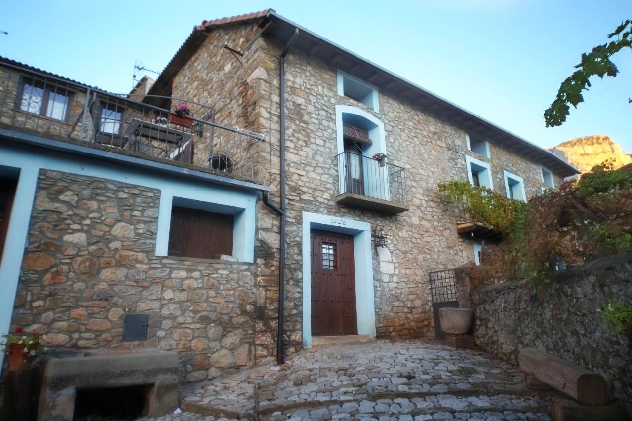 Apartamento El Fenal De Turmo Casa Rural "El Capricho De Nieves" Laspuña Eksteriør billede